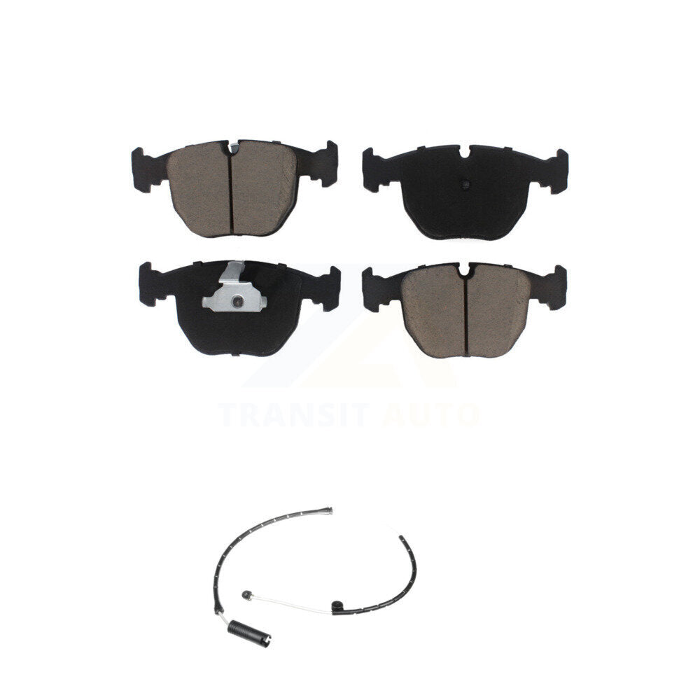 Kit de plaquettes de frein à disque en céramique avant et de capteurs d'usure pour BMW X5 KCW-100588