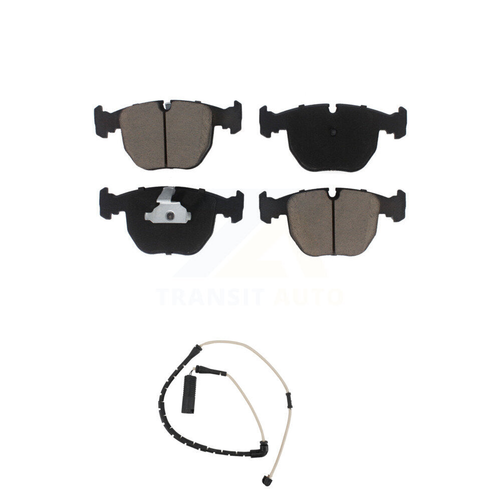 Kit de plaquettes de frein à disque en céramique avant et de capteurs d'usure pour Land Rover Range