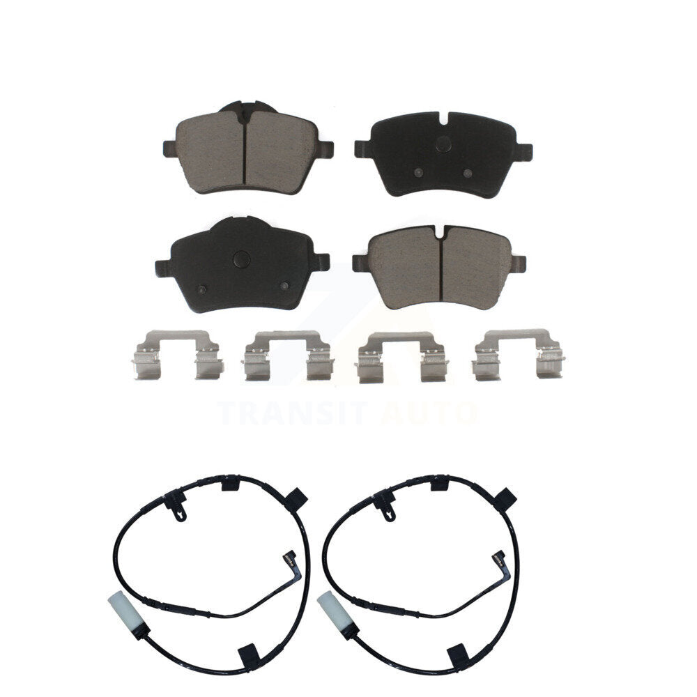 Kit de plaquettes de frein à disque avant en céramique et de paires de capteurs d'usure pour Mini Cooper