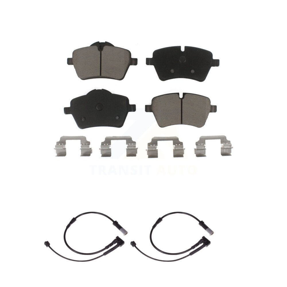 Kit de plaquettes de frein à disque avant en céramique et de paires de capteurs d'usure pour Mini Cooper