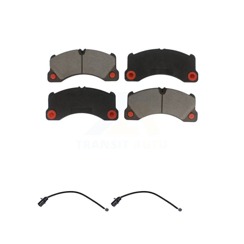Kit de paires de plaquettes de frein à disque en céramique et de capteurs d'usure avant, pour Porsche Macan 2.0 2017