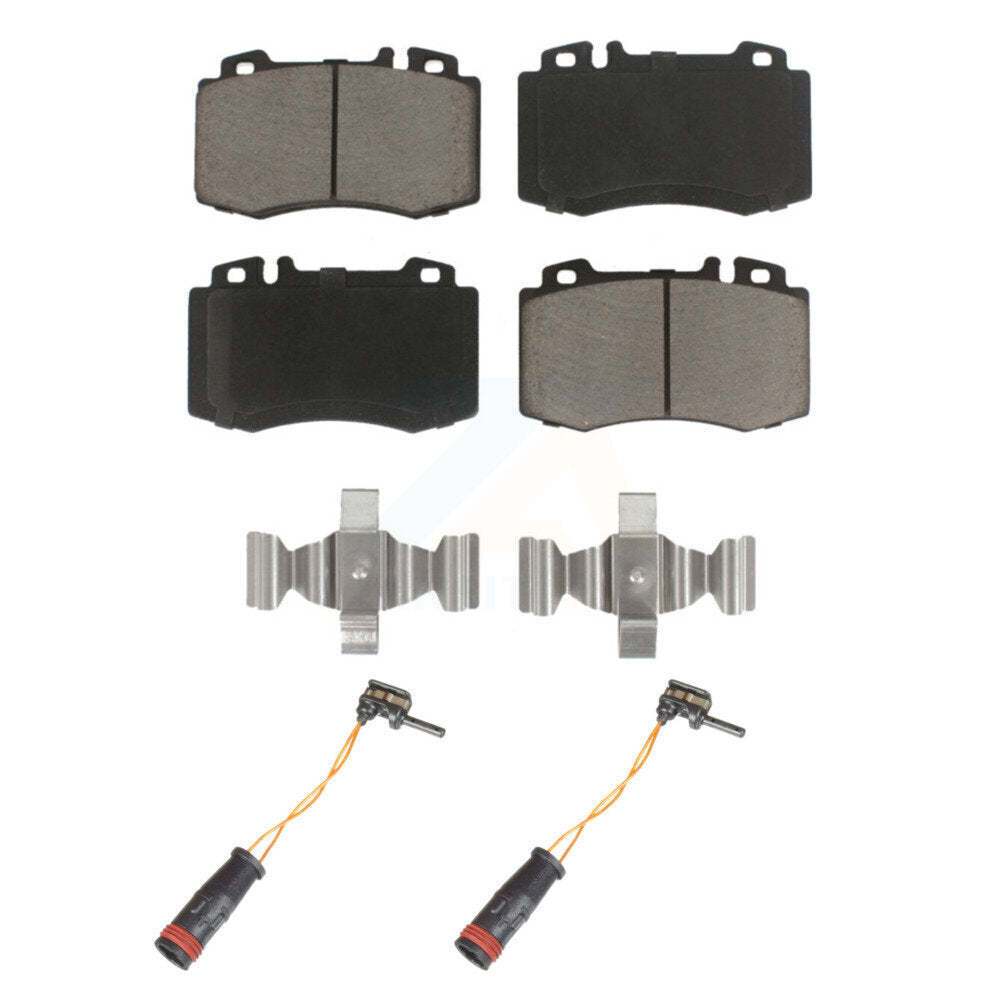 Kit de paires de plaquettes de frein avant en céramique et de capteurs d'usure, pour Mercedes-Benz E350 C230 SL50