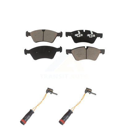Kit de paires de plaquettes de frein à disque en céramique avant et de capteurs d'usure, pour Mercedes-Benz E350 AW