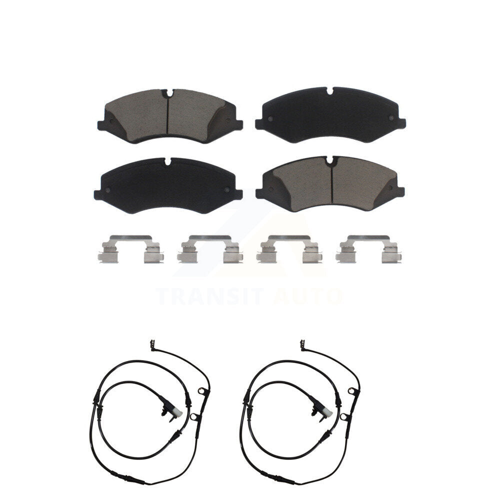 Kit de paires de plaquettes de frein à disque avant en céramique et de capteurs d'usure, pour Land Rover Range Spor