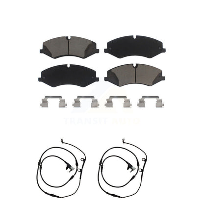 Kit de paires de plaquettes de frein à disque avant en céramique et de capteurs d'usure, pour Land Rover Range Spor