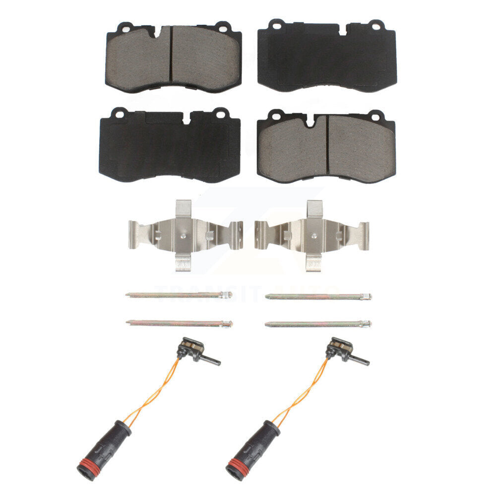 Kit de paire de capteurs d'usure de plaquettes de frein avant en céramique, pour Mercedes-Benz SL550 S350 CL55