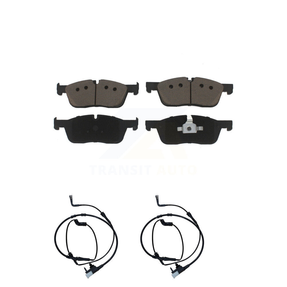 Kit de paire de capteurs d'usure de plaquettes de frein à disque en céramique avant, pour Land Rover Discovery Spor