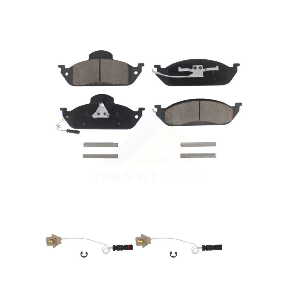 Kit de paire de capteurs d'usure des plaquettes de frein avant en céramique, pour Mercedes-Benz ML320 ML350 ML43