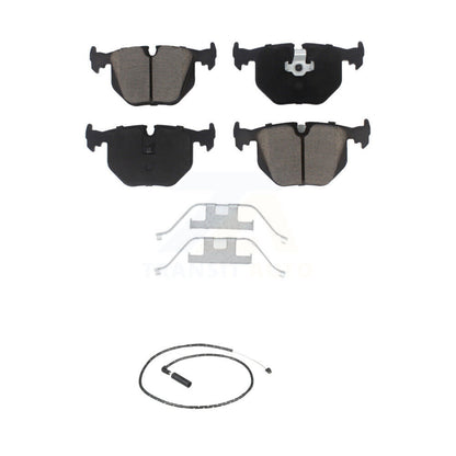 Kit de plaquettes de frein à disque en céramique arrière et de capteurs d'usure pour BMW X3 2004 – 2010