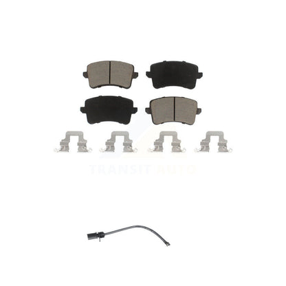 Kit de plaquettes de frein à disque en céramique arrière et de capteurs d'usure pour Audi Q5 2015 KCW-100801