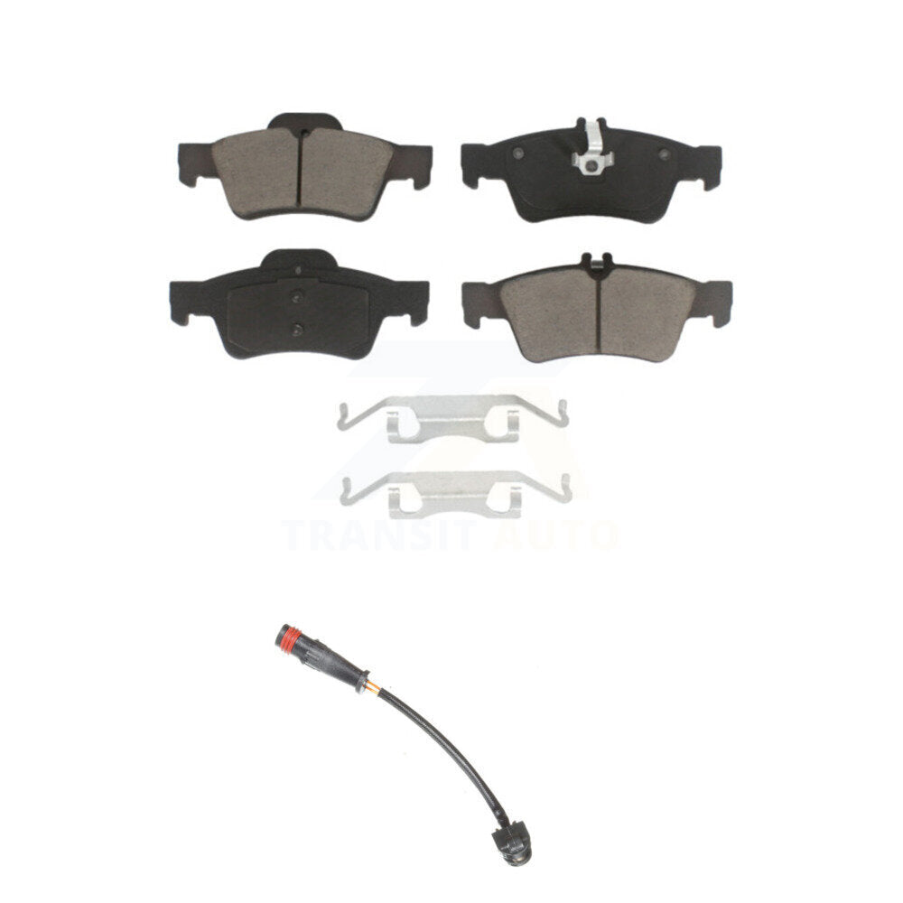 Plaquettes de frein à disque en céramique arrière et Kit de capteur d'usure pour Mercedes-Benz SL63 AMG SL6