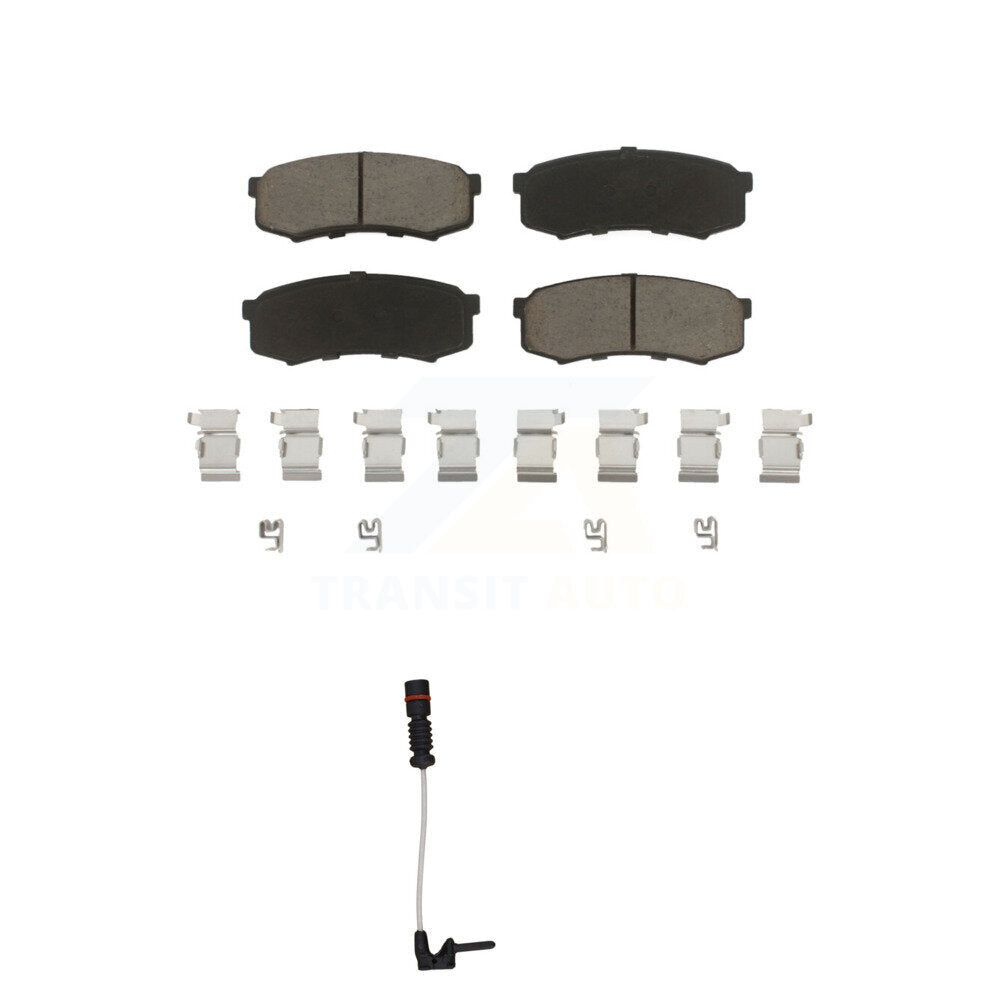 Kit de capteur d'usure de plaquettes de frein à disque en céramique arrière, pour Mercedes-Benz C43 AMG 2000 4.3