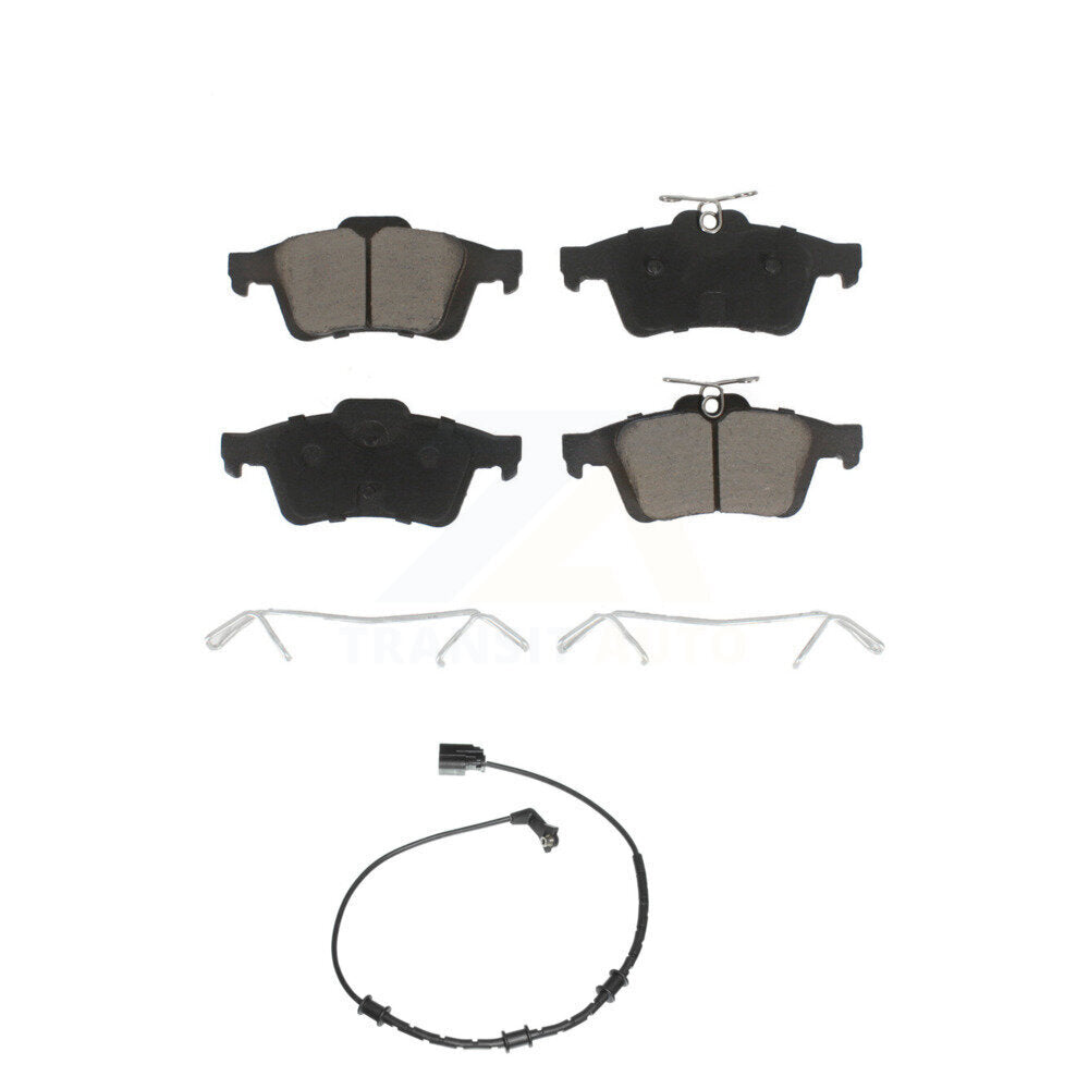 Kit de plaquettes de frein à disque arrière en céramique et capteurs d'usure, pour Jaguar XF XJ XK XKR
