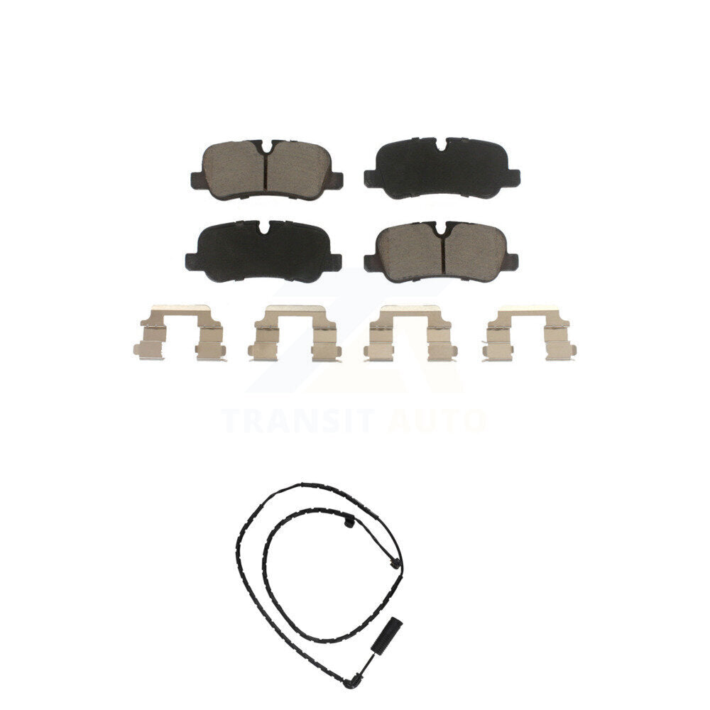 Kit de plaquettes de frein à disque en céramique arrière et de capteurs d'usure pour Land Rover Range