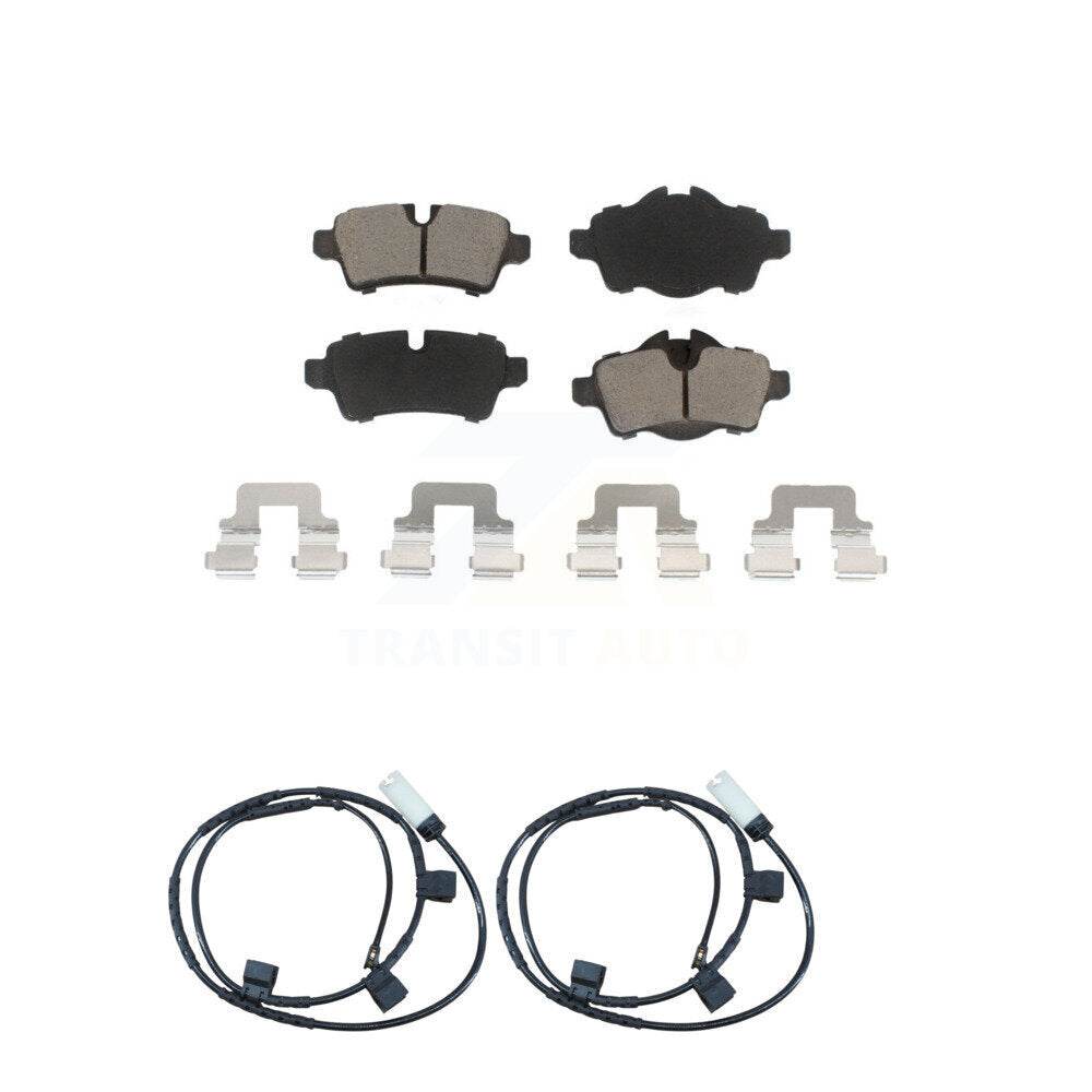 Kit de plaquettes de frein à disque arrière en céramique et de capteurs d'usure pour Mini Cooper 1,6 l