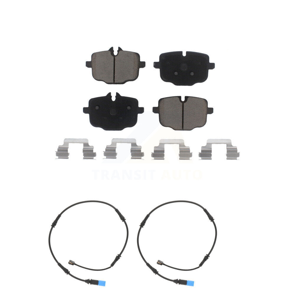 Kit de plaquettes de frein à disque en céramique arrière et capteurs d'usure pour BMW X5 X7 X6 KCW-100912