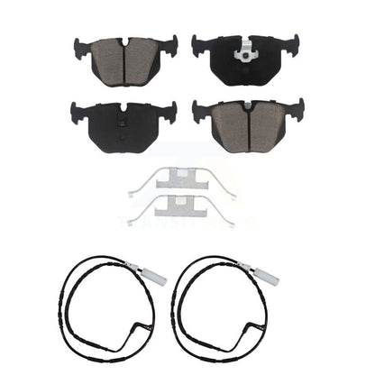 Kit de plaquettes de frein à disque en céramique arrière et de capteurs d'usure pour BMW 330xi 3.0L 2005