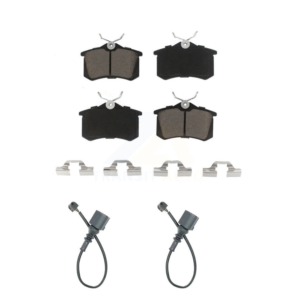 Kit de plaquettes de frein à disque en céramique arrière et de capteurs d'usure pour Audi TT 2003 – 2006, 1,8 l