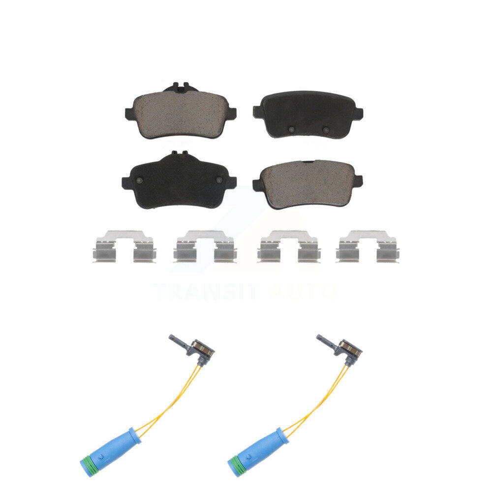 Kit de plaquettes de frein arrière en céramique et capteur d'usure pour Mercedes-Benz CLA45 AMG 2.0 14-19