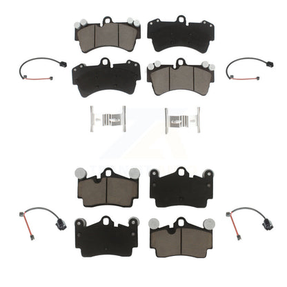Kit de plaquettes de frein à disque en céramique et capteur d'usure, pour Audi Q7 Porsche Cayenn, avant et arrière