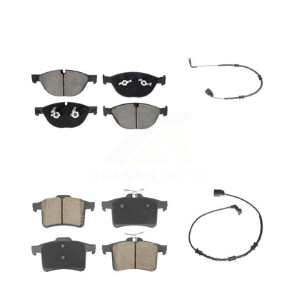 Kit de capteur d'usure de plaquettes de frein en céramique avant et arrière, pour Jaguar XF XJ XFR XKR XJR XFR-
