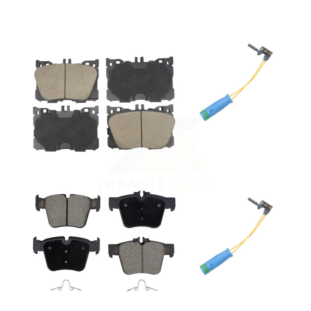 Kit de plaquettes de frein en céramique et capteur d'usure avant et arrière, pour Mercedes-Benz GLC300 C43 AM