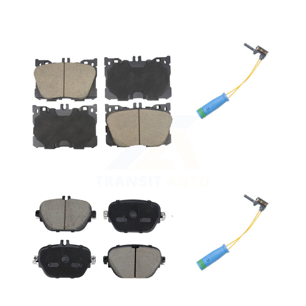 Kit de capteur d'usure des plaquettes de frein en céramique avant et arrière, pour mercedes-benz E400 E450 E43 AM
