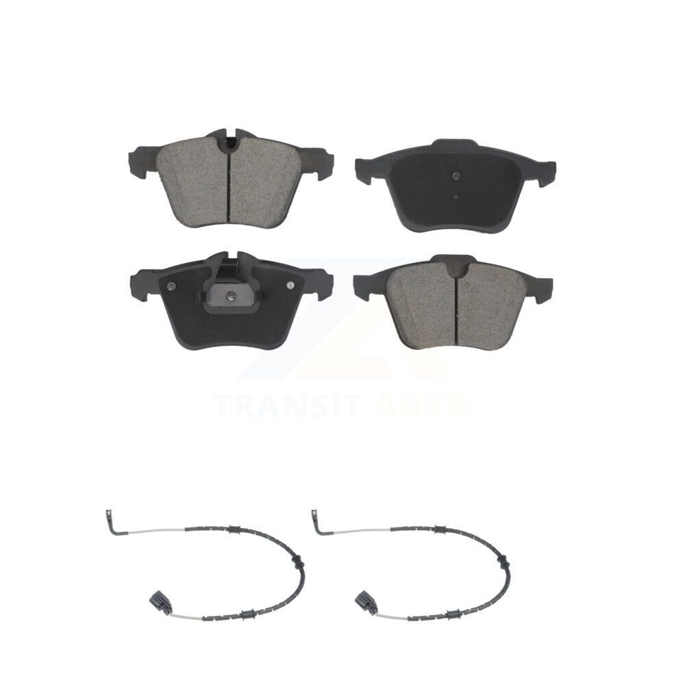Kit de plaquettes de frein à disque avant en céramique et de capteurs d'usure, pour Jaguar XF XJ