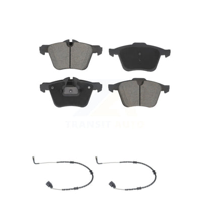 Kit de plaquettes de frein à disque avant en céramique et de capteurs d'usure, pour Jaguar XF XJ