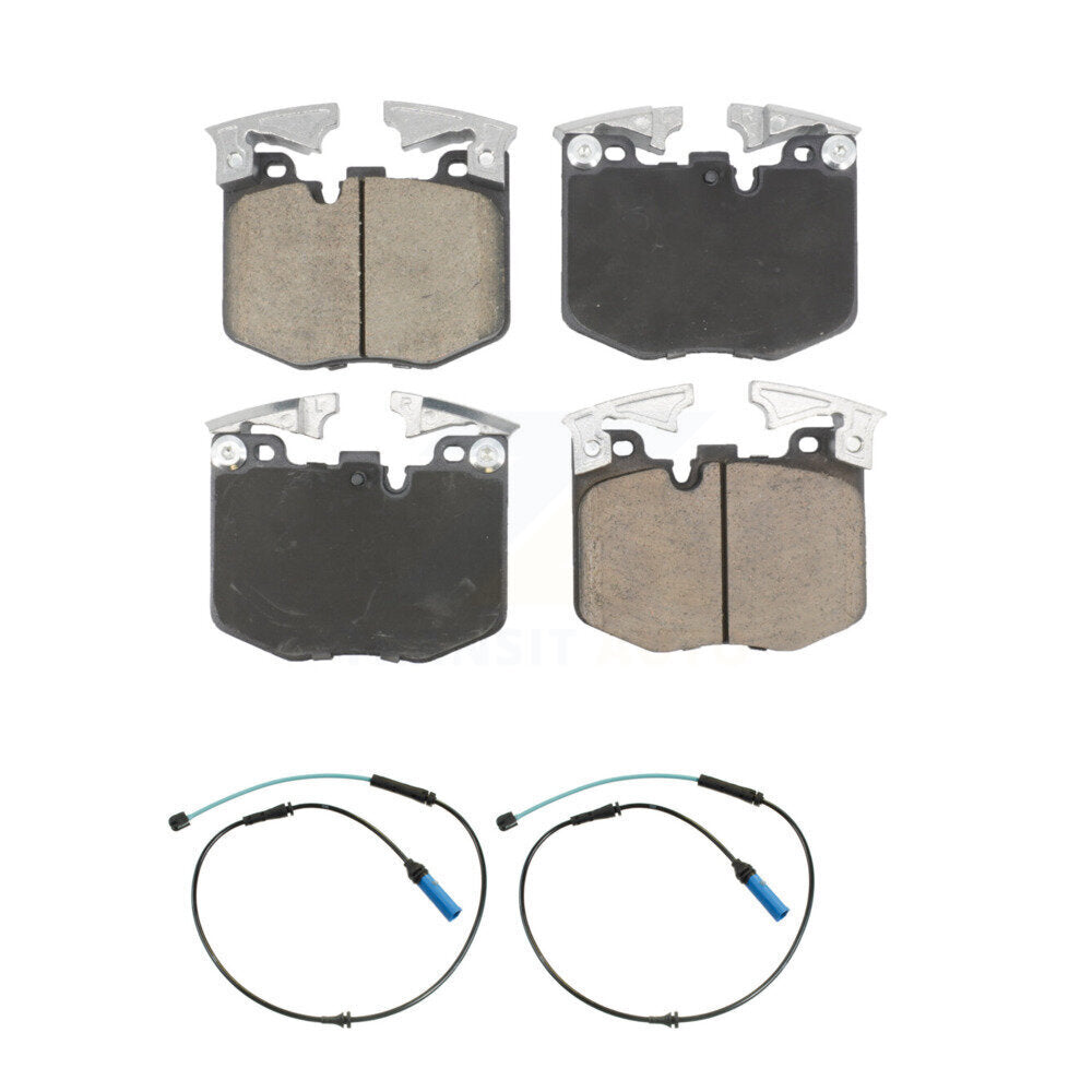 Kit de paire de capteurs d'usure de plaquettes de frein avant en céramique, pour BMW 530i xDrive 530e 540i 640