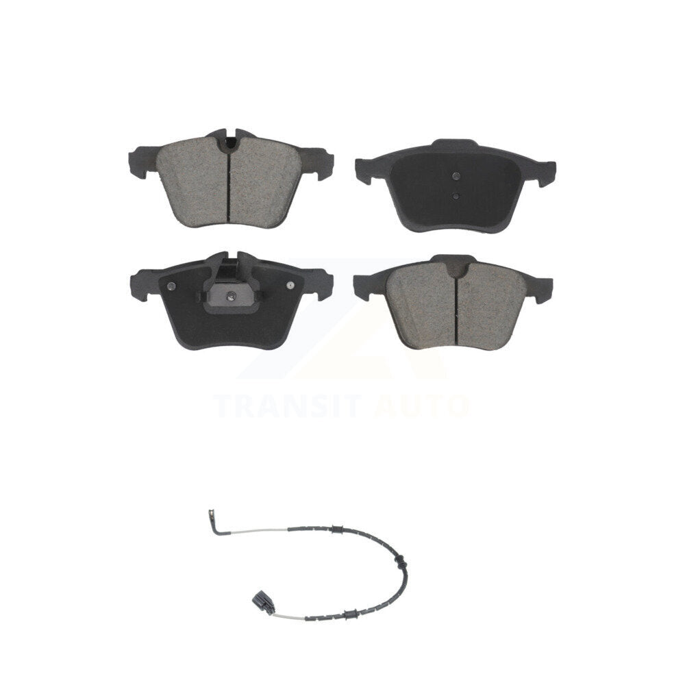 Kit de plaquettes de frein à disque avant en céramique et capteurs d'usure pour Jaguar XF XJ KCW-101207