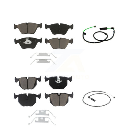 Kit de plaquettes de frein à disque en céramique et capteurs d'usure avant et arrière, pour BMW X3 3.0L