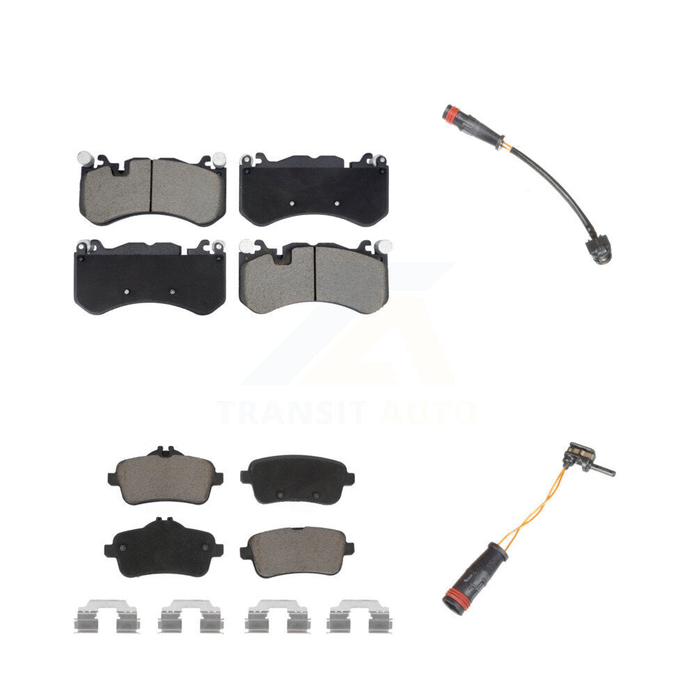 Kit de plaquettes de frein en céramique et capteur d'usure avant et arrière, pour Mercedes-Benz GL63 AMG 5.5