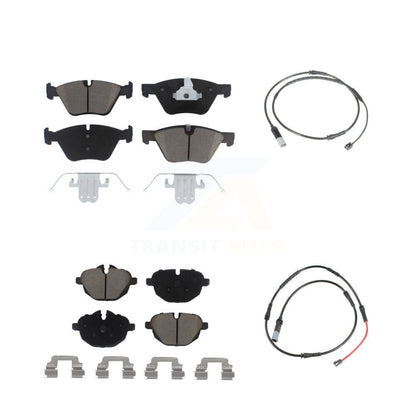 Kit de plaquettes de frein à disque en céramique et capteurs d'usure avant et arrière, pour BMW 528i KCW-101305