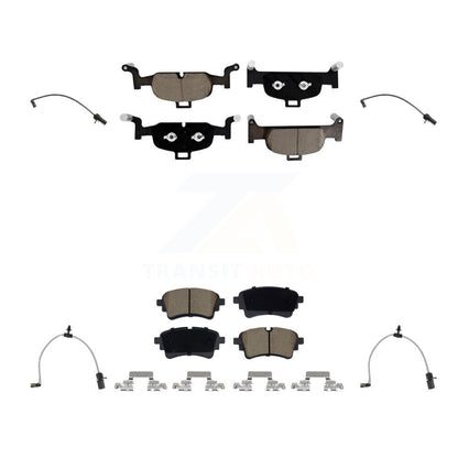 Kit de plaquettes de frein à disque en céramique et capteurs d'usure avant et arrière, pour Audi A6 Quattro 2.0