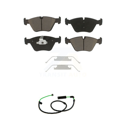 Kit de plaquettes de frein à disque en céramique avant et de capteurs d'usure pour BMW X3 3.0L KCW-101383