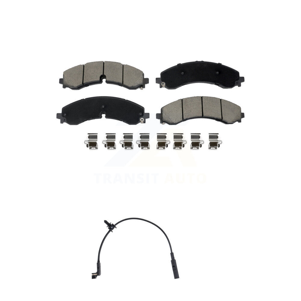 Kit de plaquettes de frein arrière en céramique et capteur d'usure, pour GMC Chevrolet Sierra 2500 HD 350
