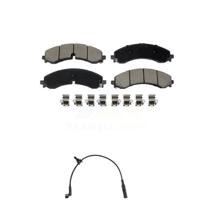 Kit de plaquettes de frein arrière en céramique et capteur d'usure, pour GMC Chevrolet Sierra 2500 HD 350