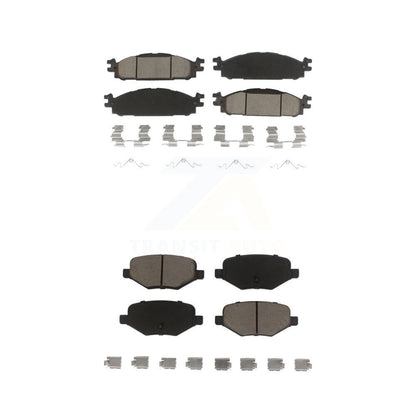 Kit de plaquettes de frein en céramique avant et arrière, pour Ford Explorer Flex Taurus Lincoln MKT MKS