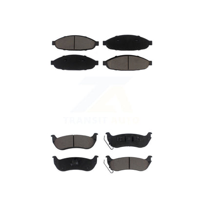 Kit de plaquettes de frein en céramique avant et arrière, pour Chrysler Pacifica 2004 – 2008 KCX-100006