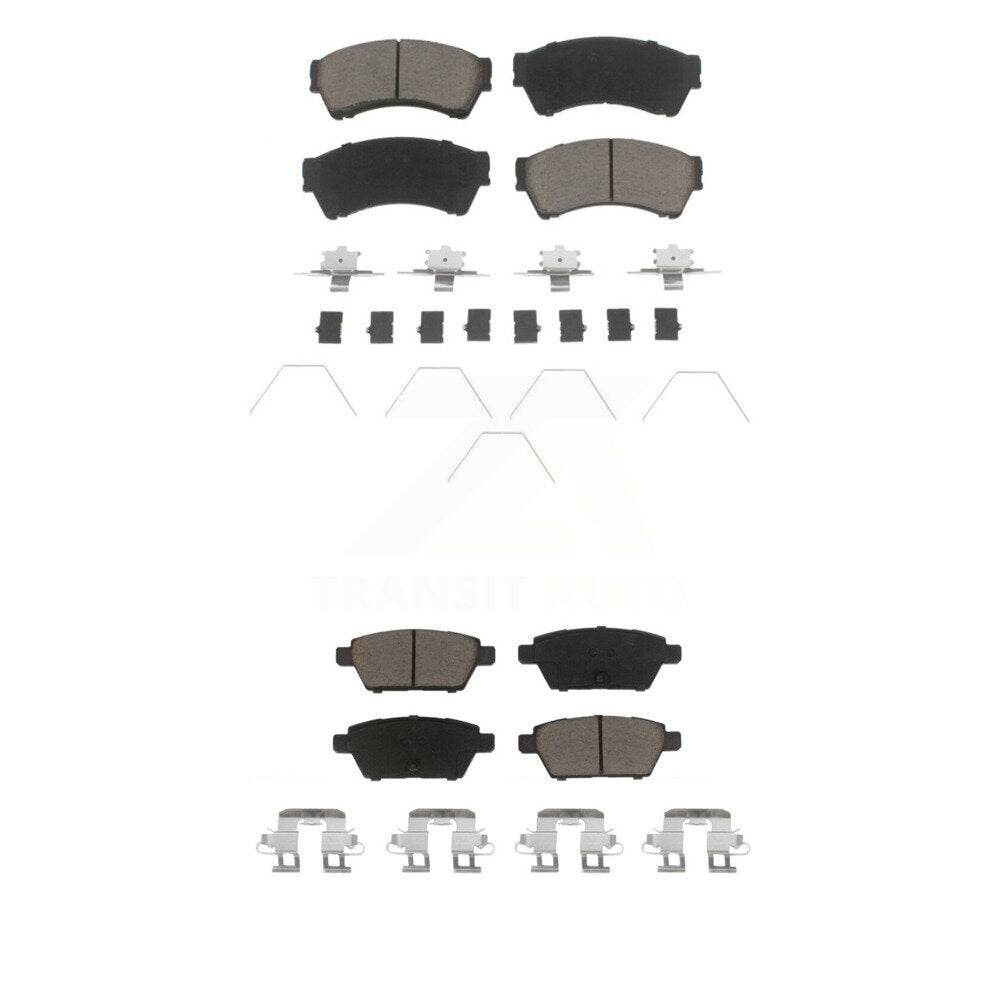 Kit de plaquettes de frein en céramique avant et arrière, pour Ford Fusion Mazda 6 Lincoln MKZ Zephyr