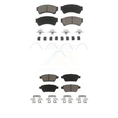 Kit de plaquettes de frein en céramique avant et arrière, pour Ford Fusion Mazda 6 Lincoln MKZ Zephyr