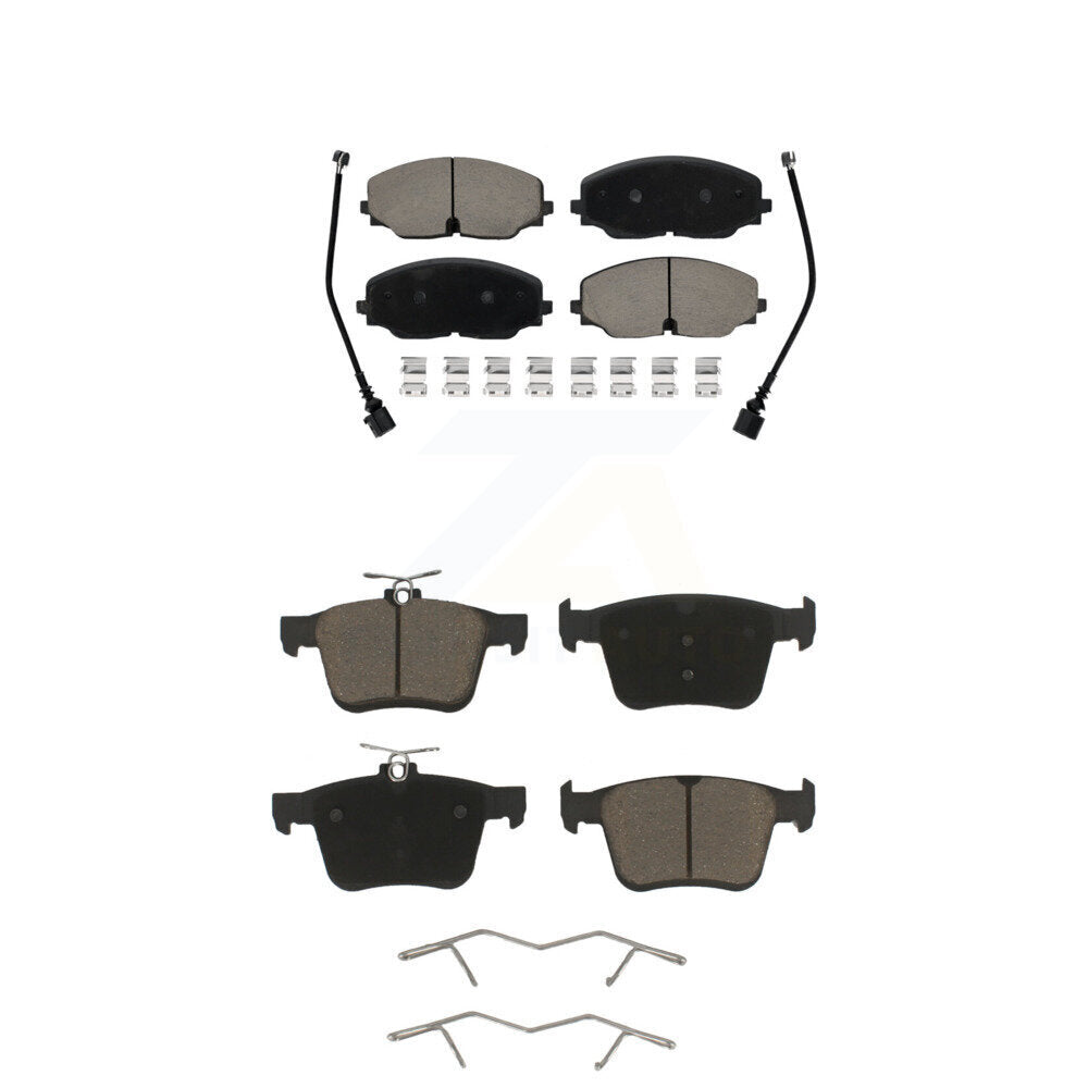Kit de plaquettes de frein en céramique avant et arrière, pour Volkswagen Atlas Cross Sport KCX-100014