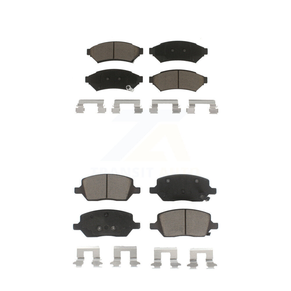 Kit de plaquettes de frein en céramique avant et arrière, pour Pontiac Montana Chevrolet Uplander Buick