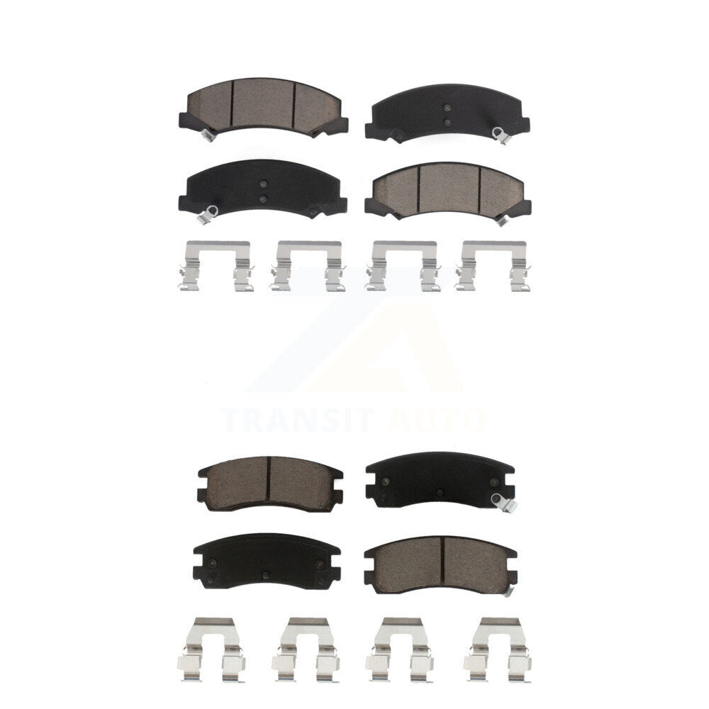 Kit de plaquettes de frein en céramique avant et arrière, pour Chevrolet Impala Buick LaCrosse Allure