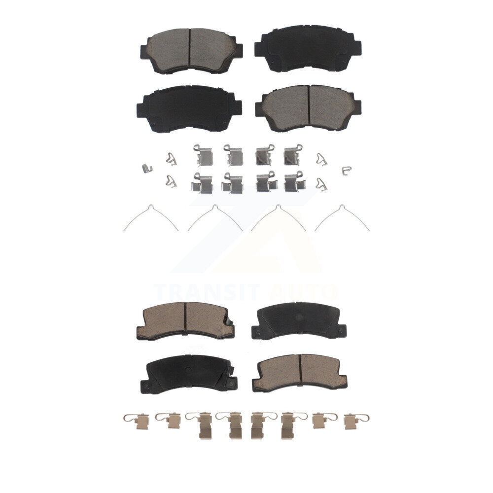 Kit de plaquettes de frein en céramique avant et arrière, pour Toyota Camry Celica Lexus ES300 KCX-10002