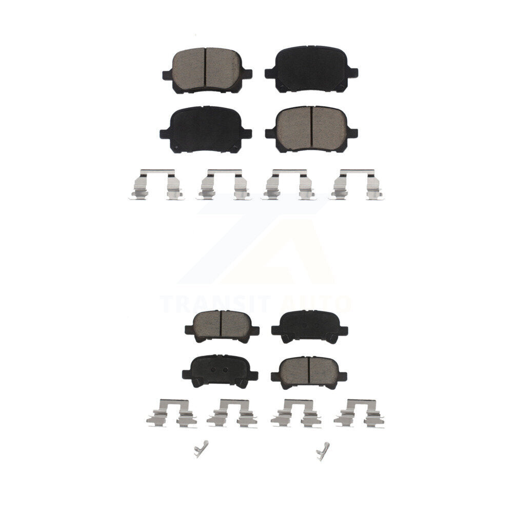 Kit de plaquettes de frein en céramique avant et arrière, pour Toyota Camry Solara Avalon KCX-100022