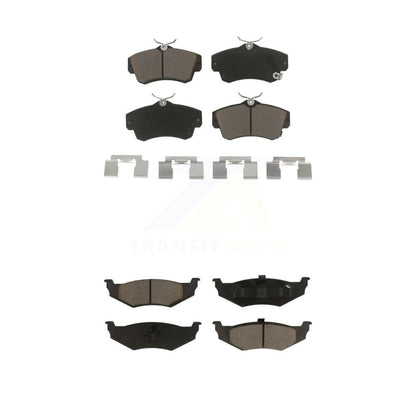 Kit de plaquettes de frein en céramique avant et arrière, pour Chrysler PT Cruiser Dodge Neon KCX-100025