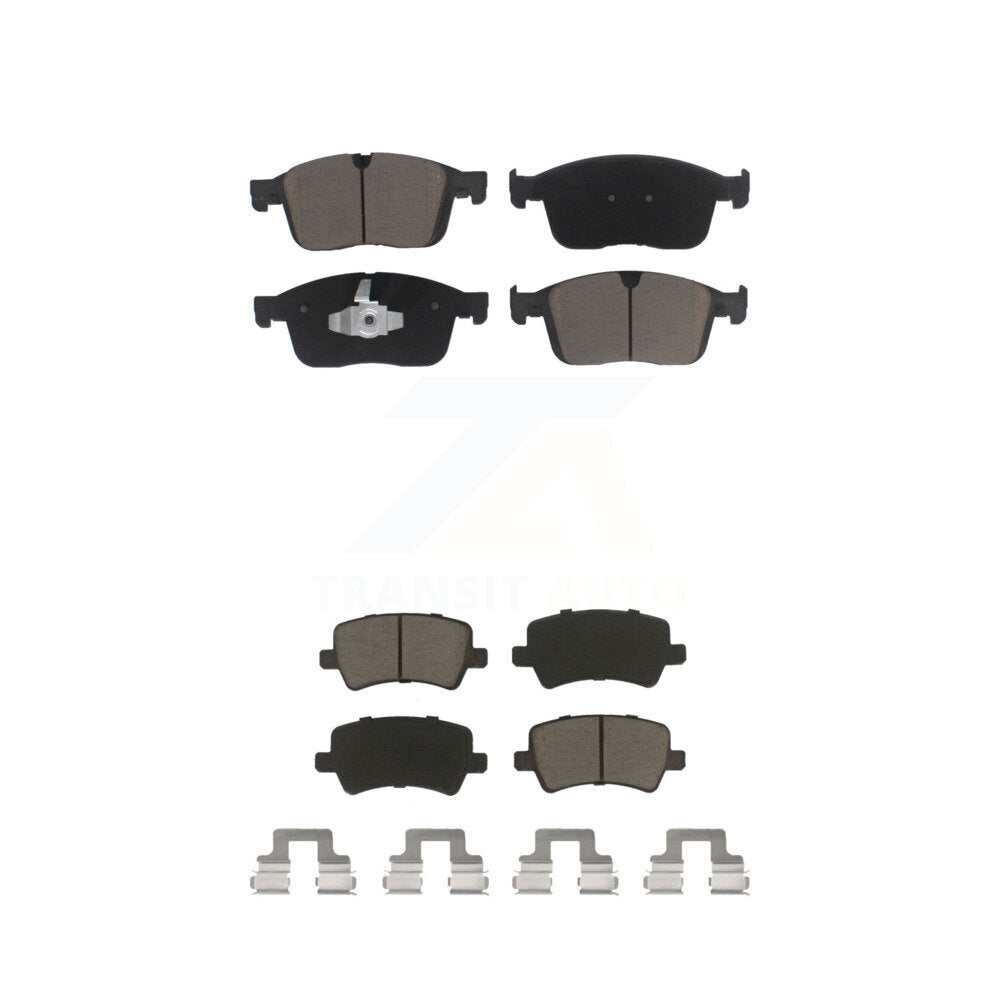 Kit de plaquettes de frein en céramique avant et arrière, pour Volvo XC60 2016 – 2017 KCX-100027