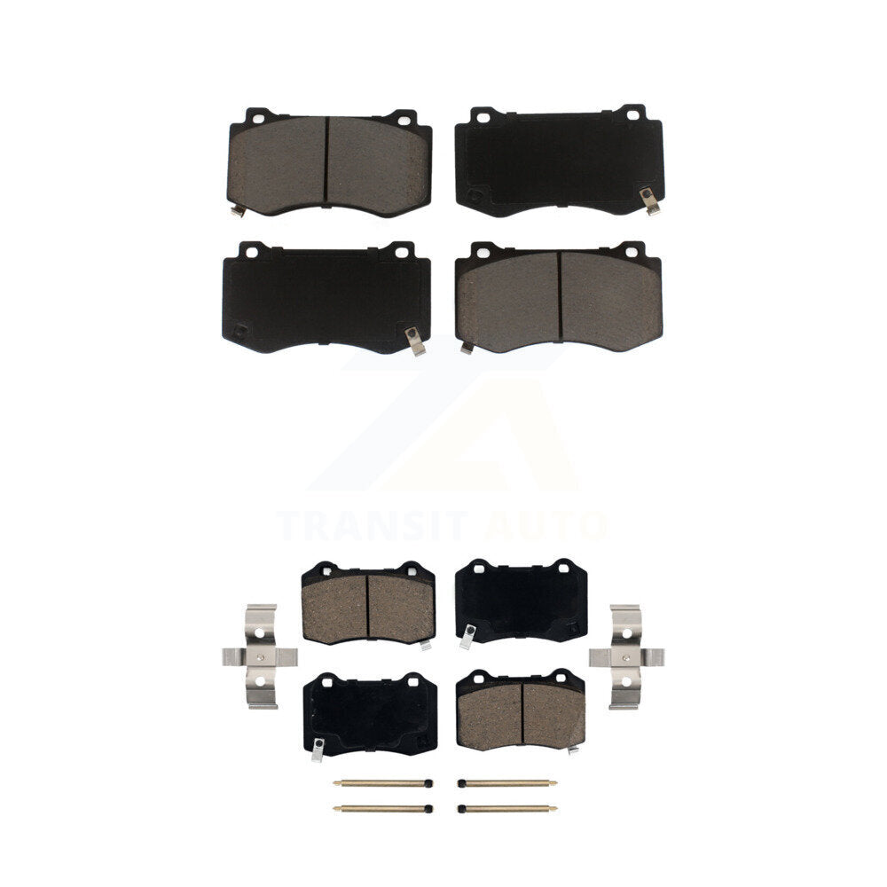 Kit de plaquettes de frein en céramique avant et arrière, pour Dodge Charger Chrysler 300 Challenger Jee